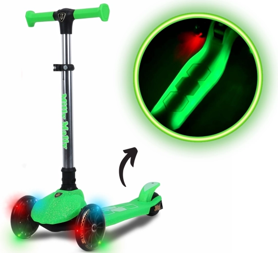 Milly Mally dětská tříkolová koloběžka Jelly green