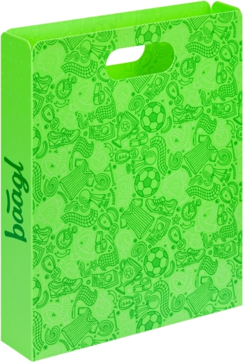 Baagl plastové desky na školní sešity – fotbal