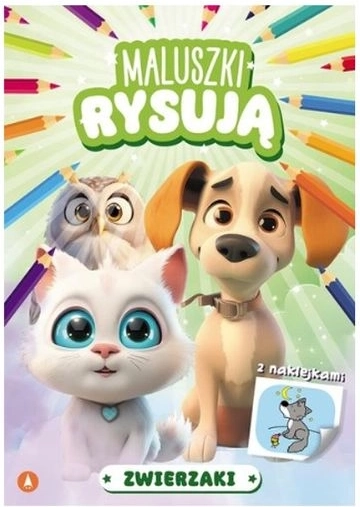 Maluszki rysują: Zwěřátka