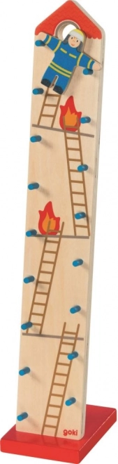 Hasič Benno, akrobatický žebřík