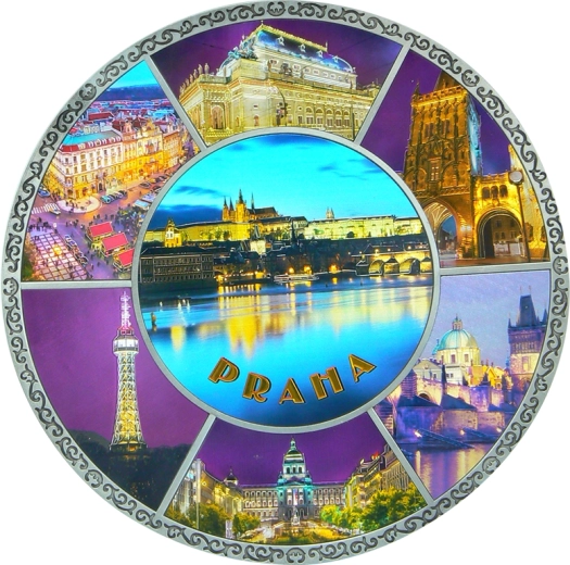 Létající talíř Praha 21 cm