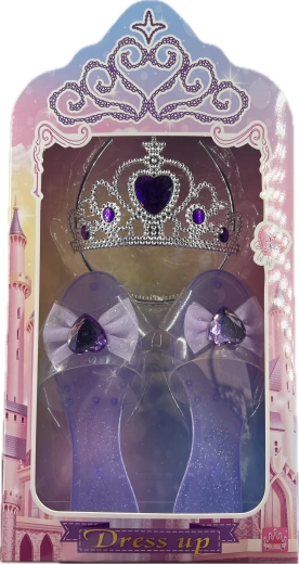 Sada princezna se střevíčky fialová