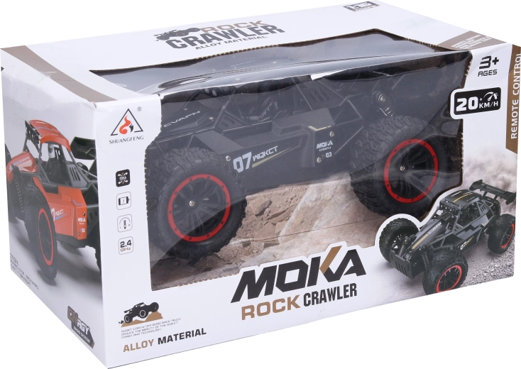 Bugina Moka kovová RC na dálkové ovládání 24 cm - 1 kus