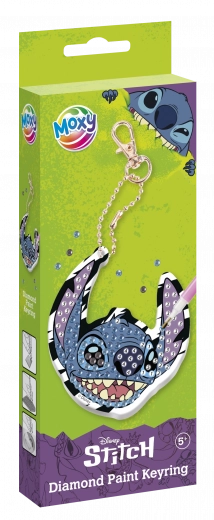 Diamantové malování Klíčenka Stitch