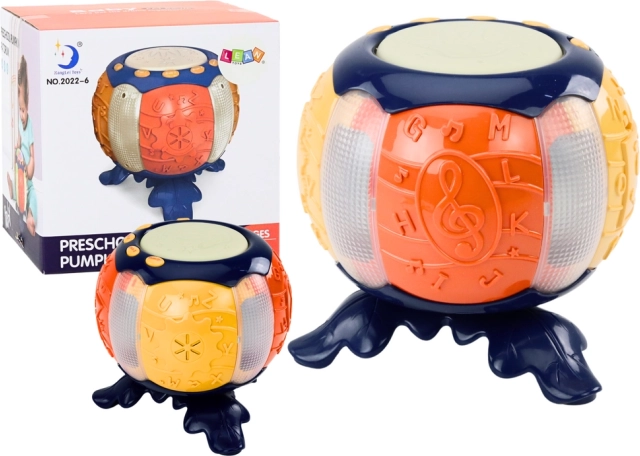 Interaktivní vzdělávací dýně s hudbou a světly