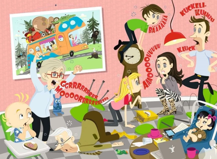 Ravensburger puzzle Superbráška XXL 100 dílků