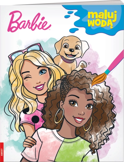 Barbie malování vodou