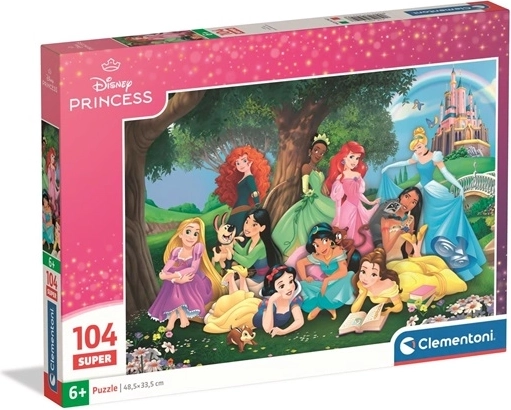 Puzzle Clementoni Disney Super Princess 104 dílků