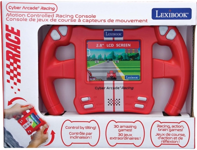 Lexibook závodní konzole s ovládáním gesty pro děti