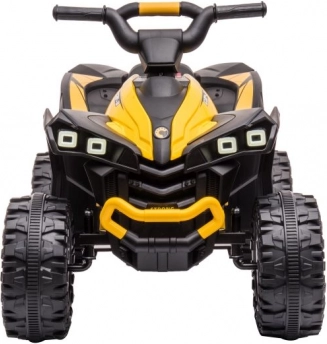 Dětská elektrická čtyřkolka STRONG žlutá