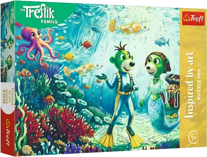 Trefl Puzzle 100 Inspired by Art magie hlubin