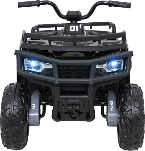 Dětský elektrický quad 4x4 wolf, černý
