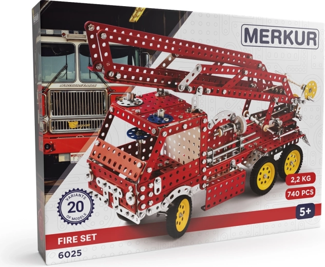 Merkur Fire set stavebnice pro malé hasiče