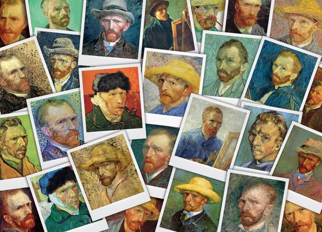 EUROGRAPHICS Puzzle Van Goghovy Autoportréty 1000 dílků