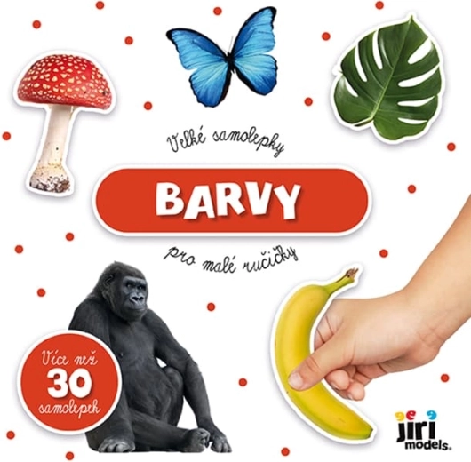 Velké samolepky pro malé ručičky Barvy