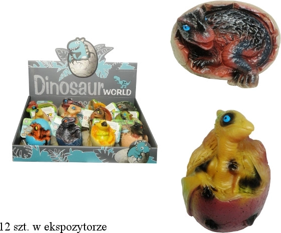 Dinosaurus se světlem a zvukem vylíhnutý z vajíčka