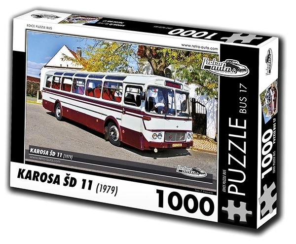 Puzzle Retro Auta Karosa ŠD 11 1000 dílků