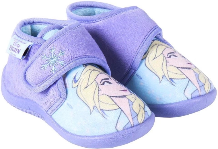 Dětské bačkory Frozen Elsa fialové – Velikost: 23
