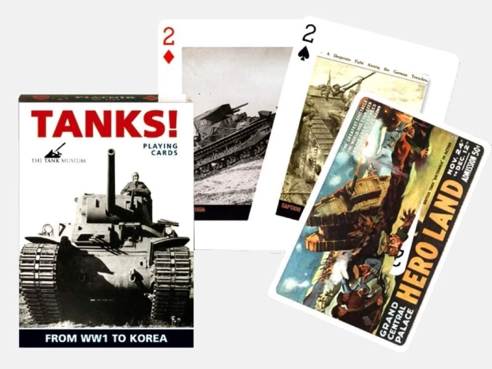 Piatnik karetní hra Tanks