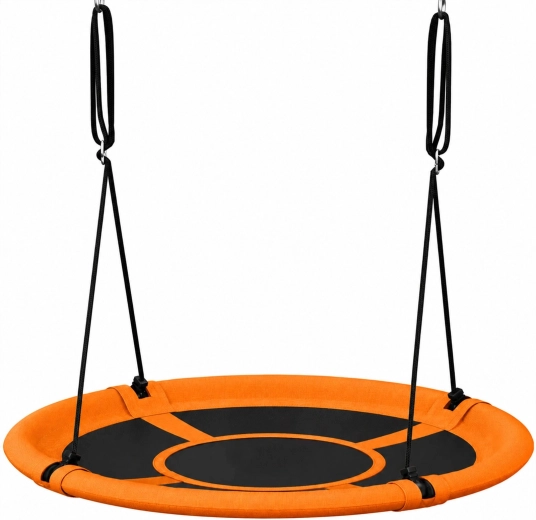 ReneW Force dětská zahradní houpačka čapí hnízdo 100 cm oranžová