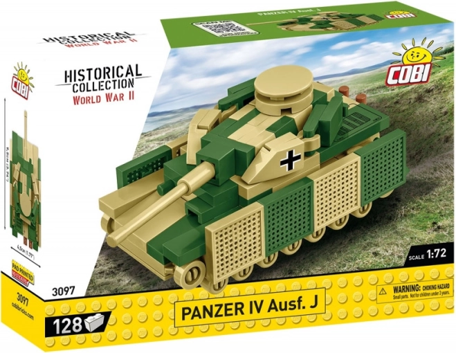 Model tanku Panzer IV Ausf. J z kostek