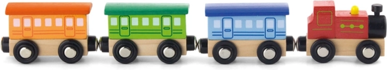 Babu dřevěná vlaková souprava Classic