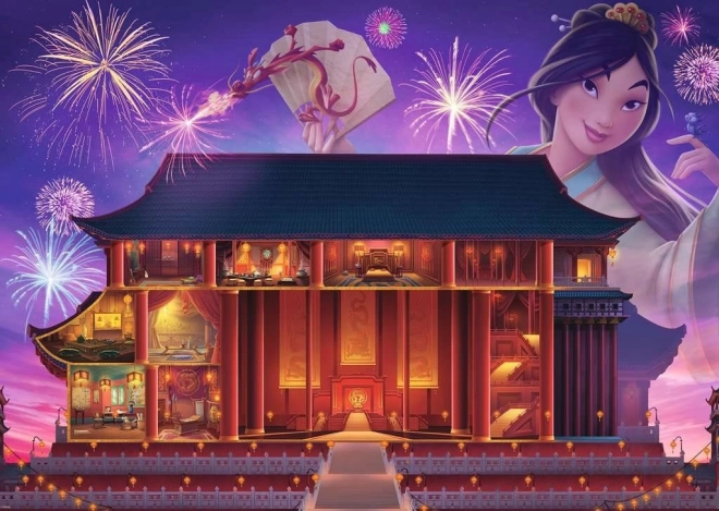 Puzzle 1000 kusů Disney Mulan