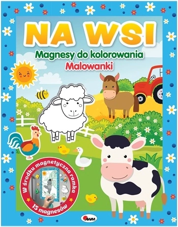 Magnety k vybarvování na farmě