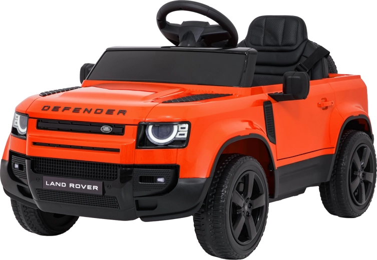 Dětské elektrické auto Land Rover Defender s dálkovým ovládáním – Oranžová