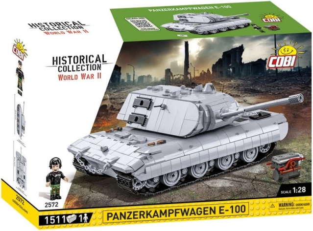 Stavebnice tanku Panzerkampfwagen E‑100 1:28