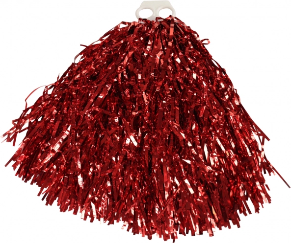 Cheerleading pom pom červený 50 g