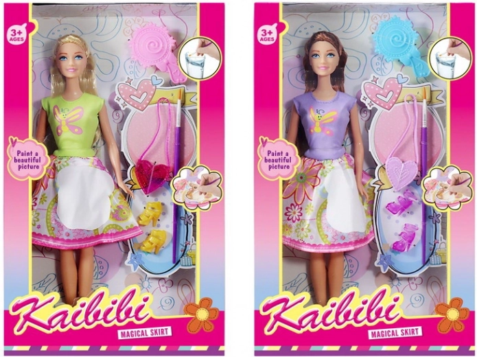 Panenka s vodním malováním 30 cm