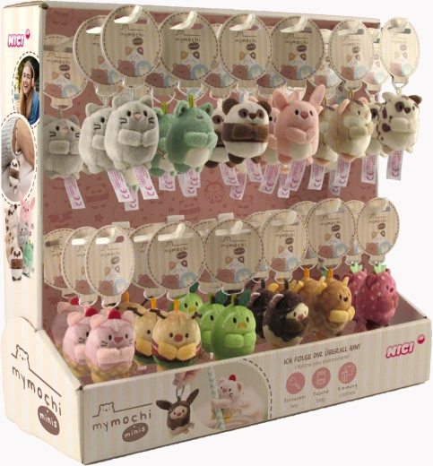 Nici MyMochi Minis Series 2 – displej přívěsků 5 cm, 36 ks assorted