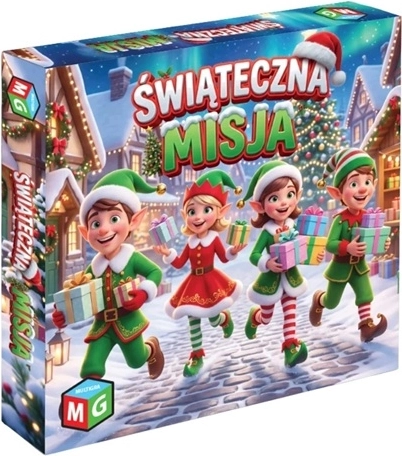 Vánoční mise rodinná desková hra