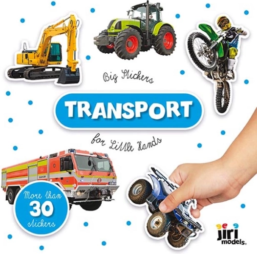 Velké samolepky pro malé ruce: Transport