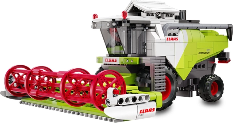 Stavebnice CaDA Claas Dominator 370 v měřítku 1:24
