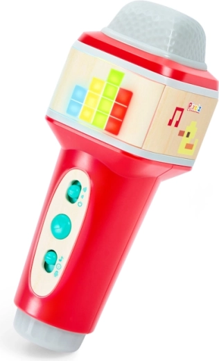 Hape Pixelz Popstar mikrofon se světelnými a zvukovými efekty
