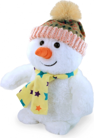 Plyšový sněhulák