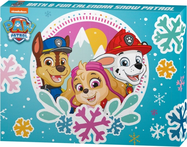 Adventní kalendář PAW PATROL Sněhová patrola