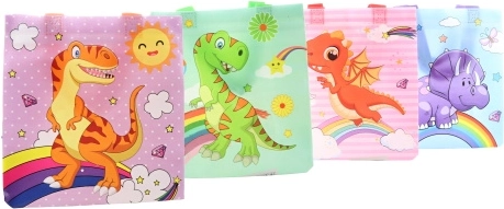 Dárková taška s motivem dinosaura