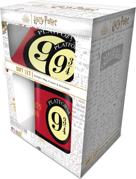 Dárkový set Harry Potter nástupiště 9 a 3/4
