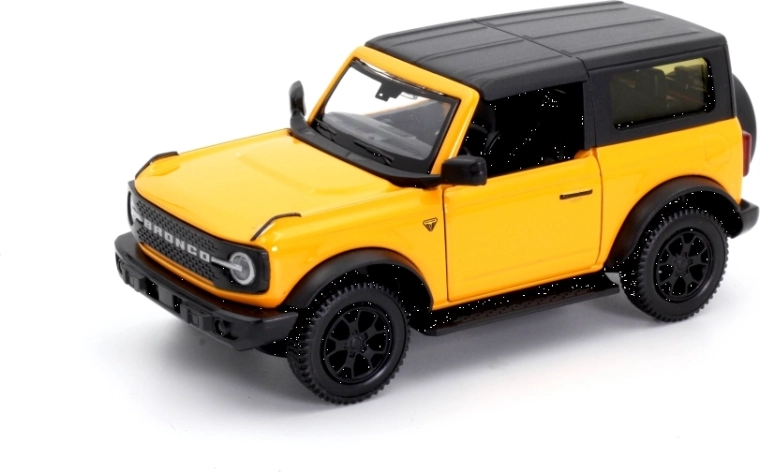 Kovový model auta Ford Bronco Badlands 2023 Hard Top 1:32/39 – zelená