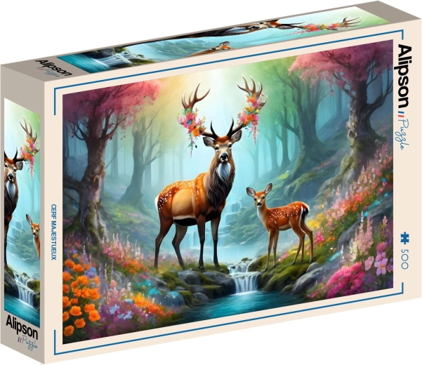 Alipson puzzle Majestátní jelen 500 dílků