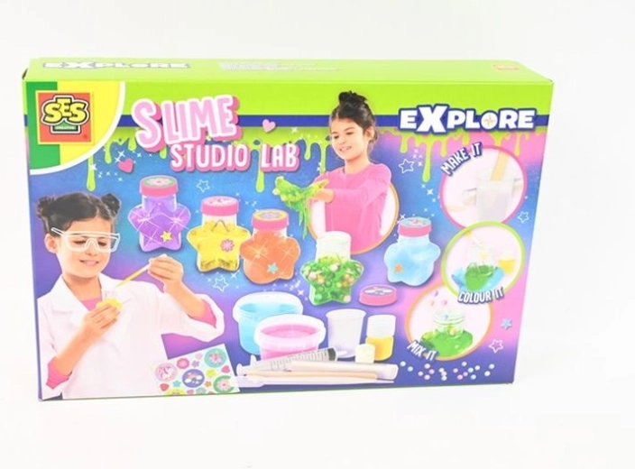 SES Creative studio lab laboratorní sada na výrobu slizu
