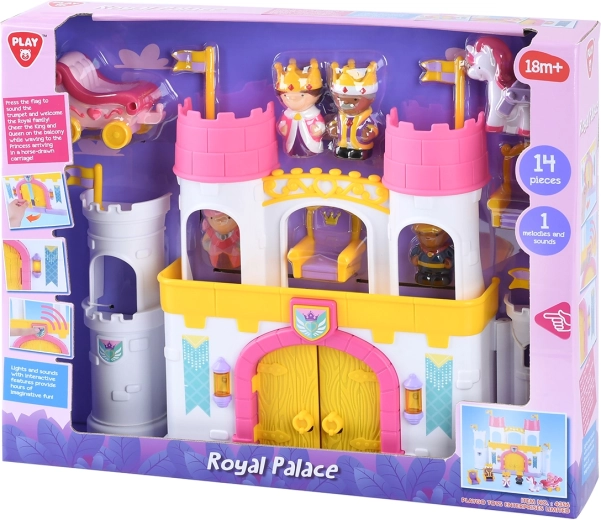 PlayGo královský palác na baterie, 14 dílů
