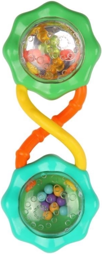 Chrastítko činka Bright Starts pro miminka od 3 měsíců