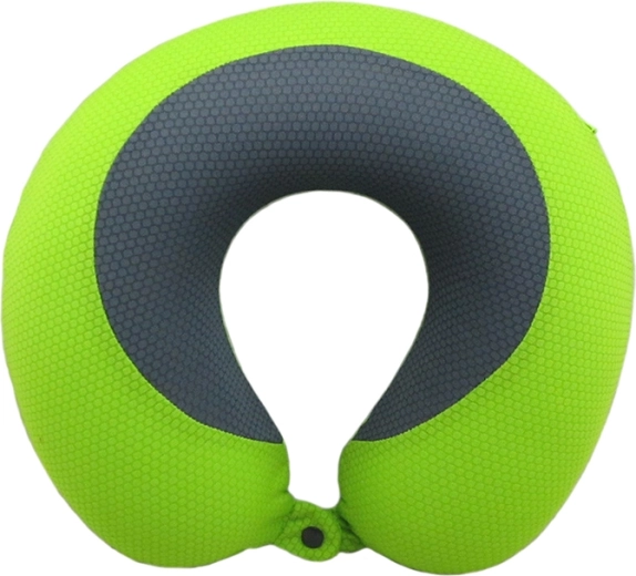 Záhlavník na cestování – zelený 30 × 30 × 9 cm