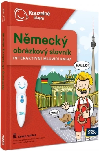 ALBI Kouzelné čtení Německý obrázkový slovník