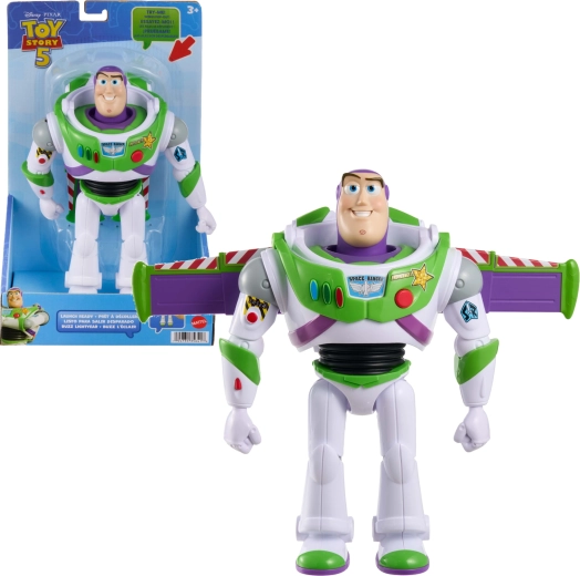 Mattel Disney Pixar Toy Story 5 figurka Buzz Rakeťák s otevíracími křídly