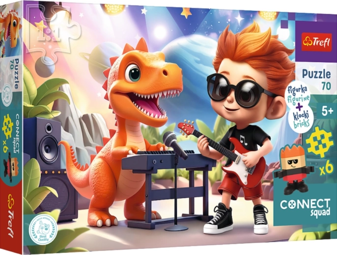 Puzzle 70 dílků Connect Joe TREFL